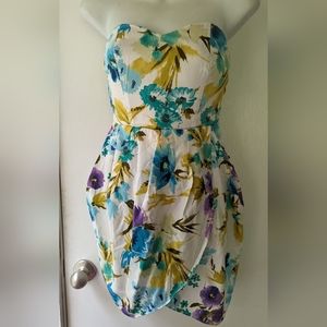 Vintage Forever 21 Sweetheart Strapless Dress